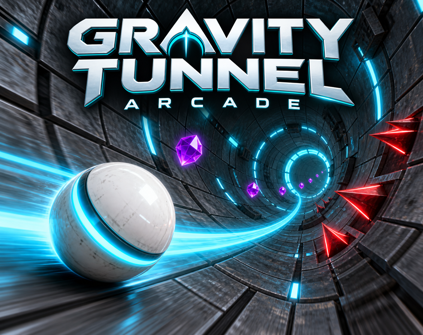 Gravity Tunnel Arcade game cover
